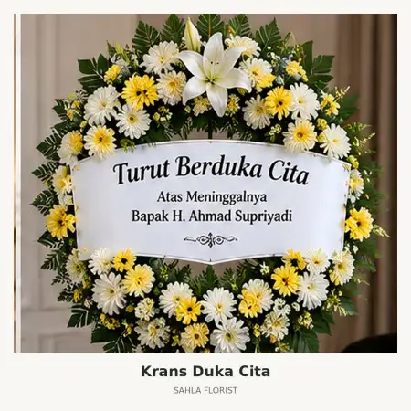 Krans Bunga Duka Cirebon Kota
